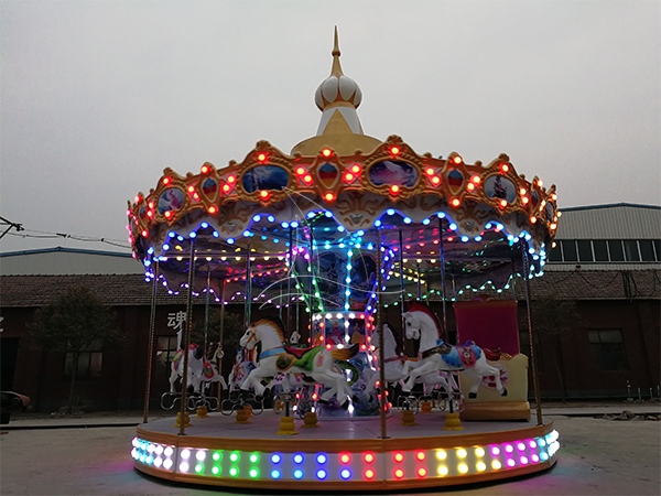 Musical Carousel Horse Ride