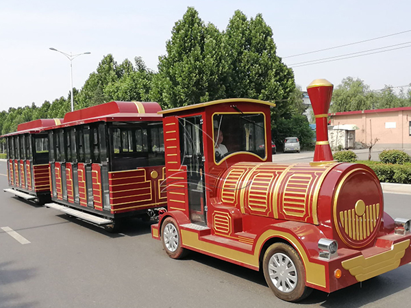 Orange Vintage Train Rides